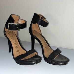 Open Toed Calvin Klein Shoes